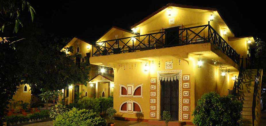 Exterior View of a Cottage: Chouki Dhani Rajkot